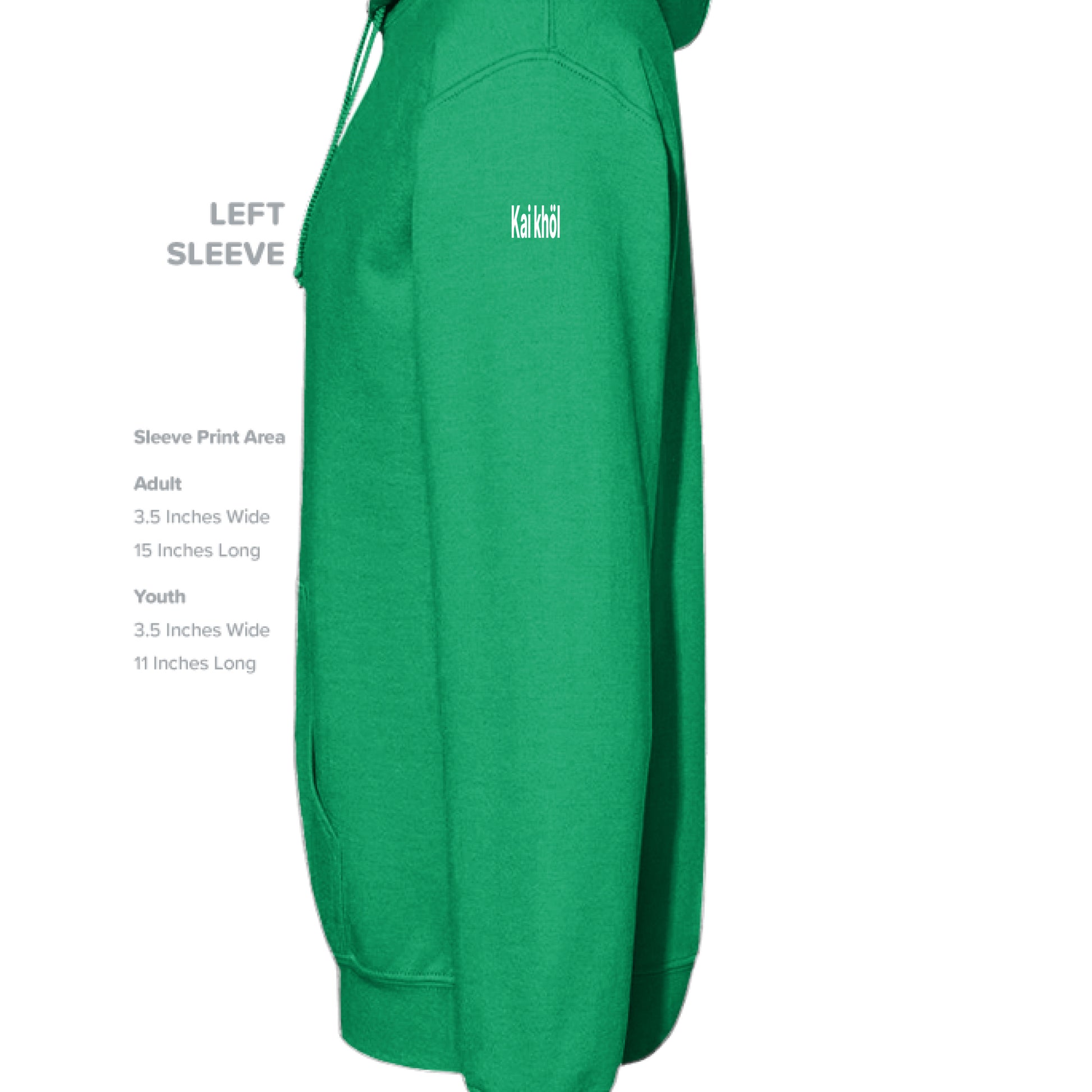 IRISH GREEN - SLEEVE_LEFT